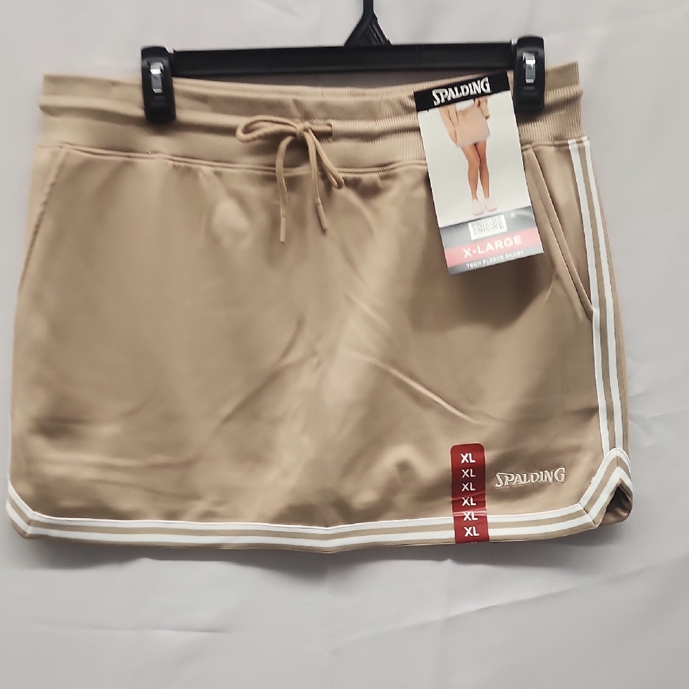 Spalding Tapue Athletic Skirt with‎ Drawstring